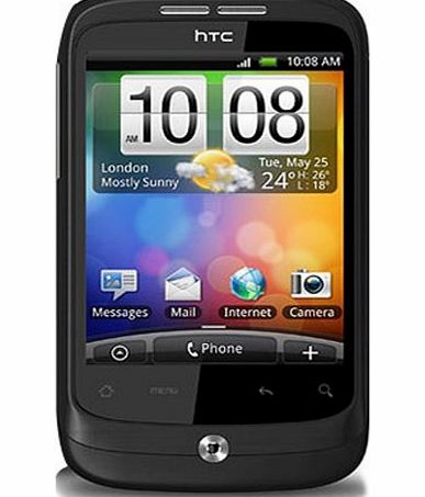 HTC Wildfire T-Mobile Pay As You Go Mobile Phone - Metal Mocha
