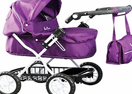 HTI Silver Cross Ranger Pram Damson Doll