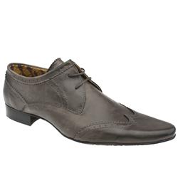 Male H Swinger Wing Gib Leather Upper in Grey