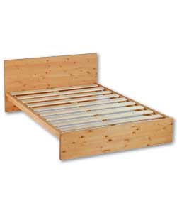 Hudson Pine Double Bedstead - Frame Only