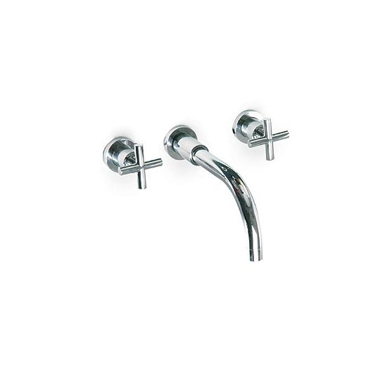 Hudson Reed Helix Cross Head Wall Mounted Bath