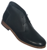Hudson Viking Black Chukka Boots