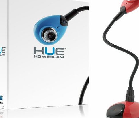 Hue HD  (red) USB camera for Windows and Mac