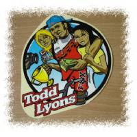 Huffy TODD LYONS STICKER - DESIGN 2