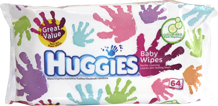 Huggies Baby Wipes 64