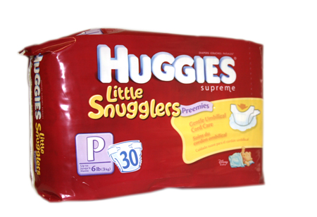 Huggies Little Snugglers Preemies Nappies 30