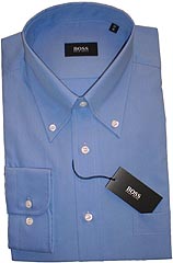 Boss - Deep Sky Blue Long-sleeve Shirt