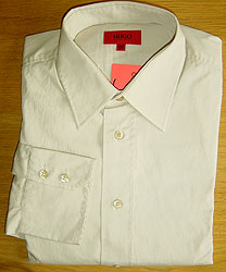 Hugo Boss - Long-sleeve Cotton-shirt With Two-Button Cuff