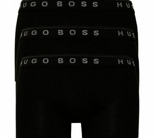 Hugo Boss 3 Pack Black Hugo Boss Designer Boxer Shorts For Men