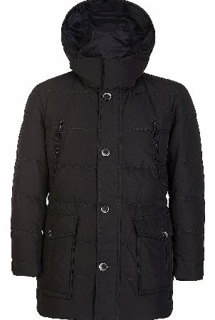 Hugo Boss Black Deave3 Detachable Hood Down Jacket