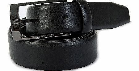 Hugo Boss Black Emerio Black Cow Leather Belt