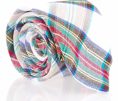 Boss Black Tartan Tie