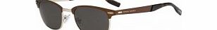 HUGO BOSS BOSS 0595-S 5TU NR Brown Gold Sunglasses
