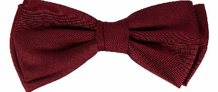 Hugo Boss Burgundy Bow Tie
