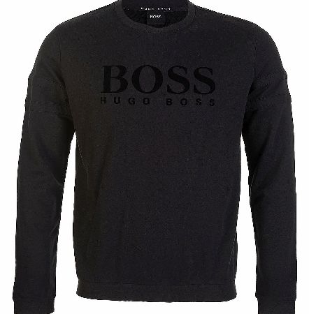 Hugo Boss Cotton Sweatshirt BM Black