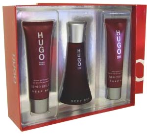 Hugo Boss Deep Red - Gift Set (Womens Fragrance)