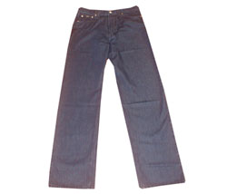 Deep stoned denim jean