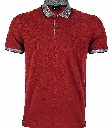 Hugo Boss Firenze 35 Red Regular Fit Polo
