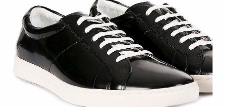 Hugo Boss Futtio Brushed Leather Sneaker Black