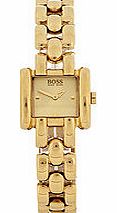 Hugo Boss Gold-tone bracelet watch