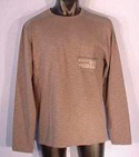 Grey Long Sleeved Cotton Top (Bardolino)