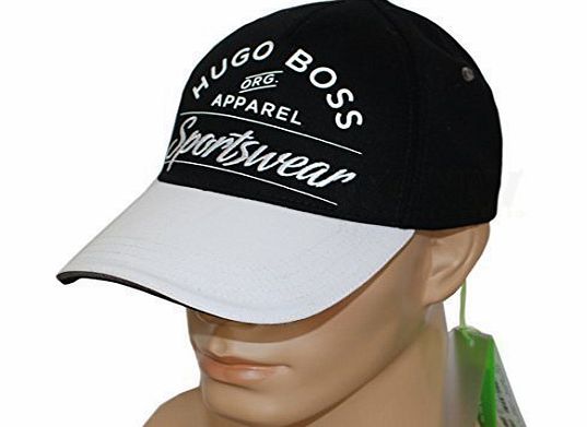 Hugo Boss  MENS BASEBALL CAP, GOLF CAP Cap 2 BLACK amp; WHITE One Size