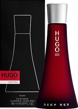 Hugo Boss, 2041[^]10013383 Hugo Deep Red Eau De Parfum Spray 90ml 10013383