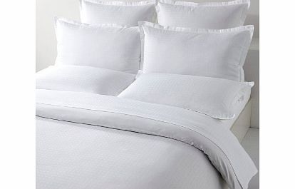 Hugo Boss Icon Bedding White Fitted Sheets Double