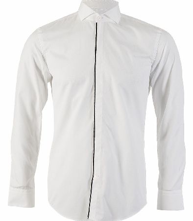 Hugo Boss Jamison Contrast Black Trim Shirt