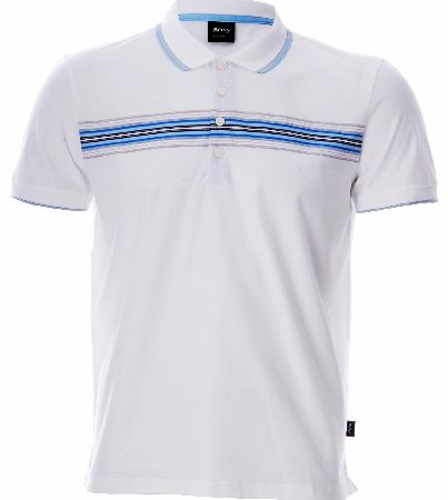 Hugo Boss Janis 57 White Polo