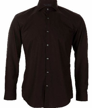 Hugo Boss Jery Brown Slim Fit Shirt
