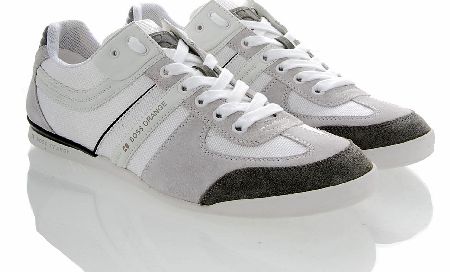 Hugo Boss Keelo Suede Mesh Trainers White