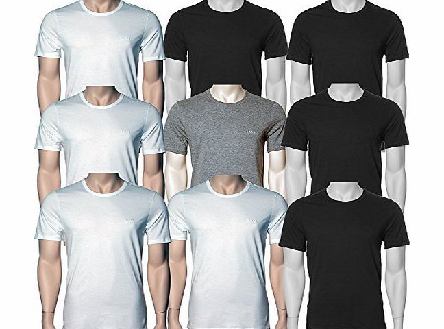 Mens 3-Pack O L 999 Scoop Neck Cuttting T-Shirt White