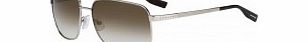 HUGO BOSS Mens BOSS 0513-S 3YG DB Silver Brown