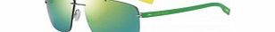 HUGO BOSS Mens BOSS 0608-S 6KP Z9 Green Yellow