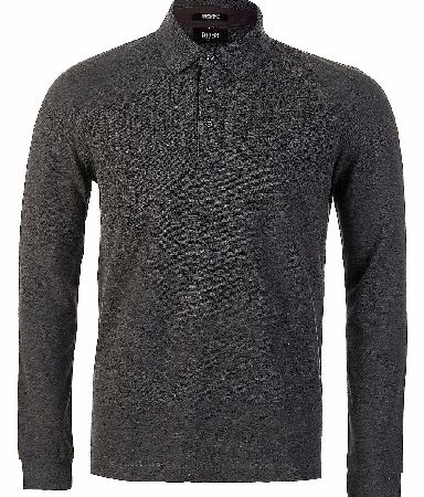 Hugo Boss Paderma 10 Long Sleeve Grey Top