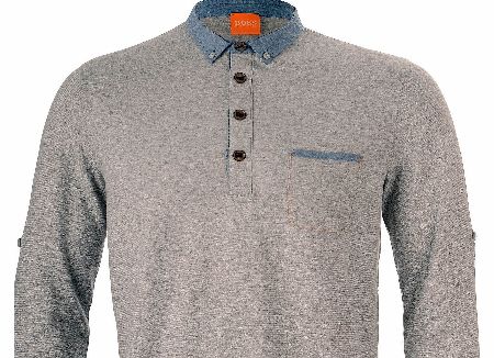 Hugo Boss Patchman Long Sleeved Polo