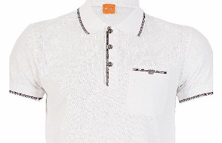 Hugo Boss Programm-1 White Polo