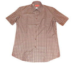 Hugo Boss Short sleeved pattern shirt