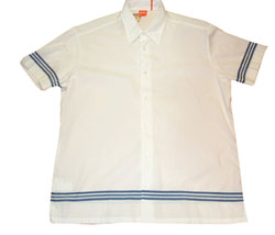 Hugo Boss Short sleeved trim cuff & hem shirt