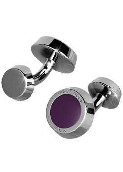 Hugo Boss Simony Purple White Cufflinks 50193675