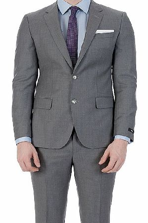 Hugo Boss Slim Fit Hutson1/Gander Suit Grey