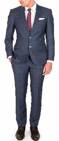 Hugo Boss Slim Fit Wool Hutson1/Gander Suit
