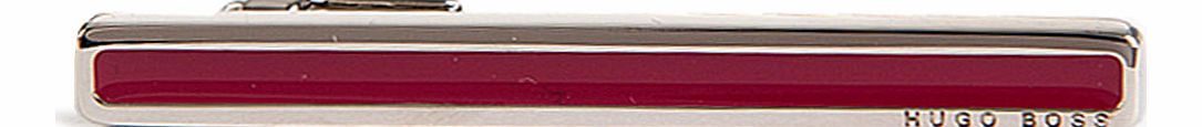 Hugo Boss Timony Silver/Pink Tie Pin