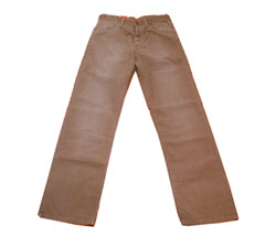 Used cord jeans stone