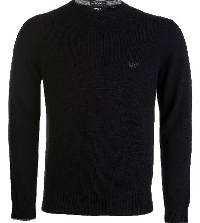 Hugo Boss Wool Sweater Beegle-D Black