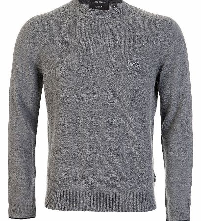 Hugo Boss Wool Sweater Beegle-D Grey