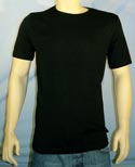 Hugo Mens Black Cotton T-Shirt (Two Pack)