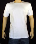 Mens White Cotton T-Shirt (Two Pack)
