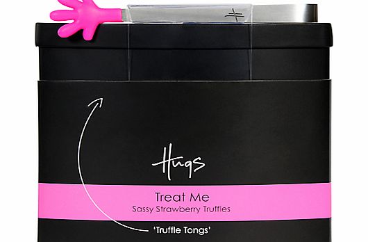 Hugs Strawberry Truffles Tin, 100g